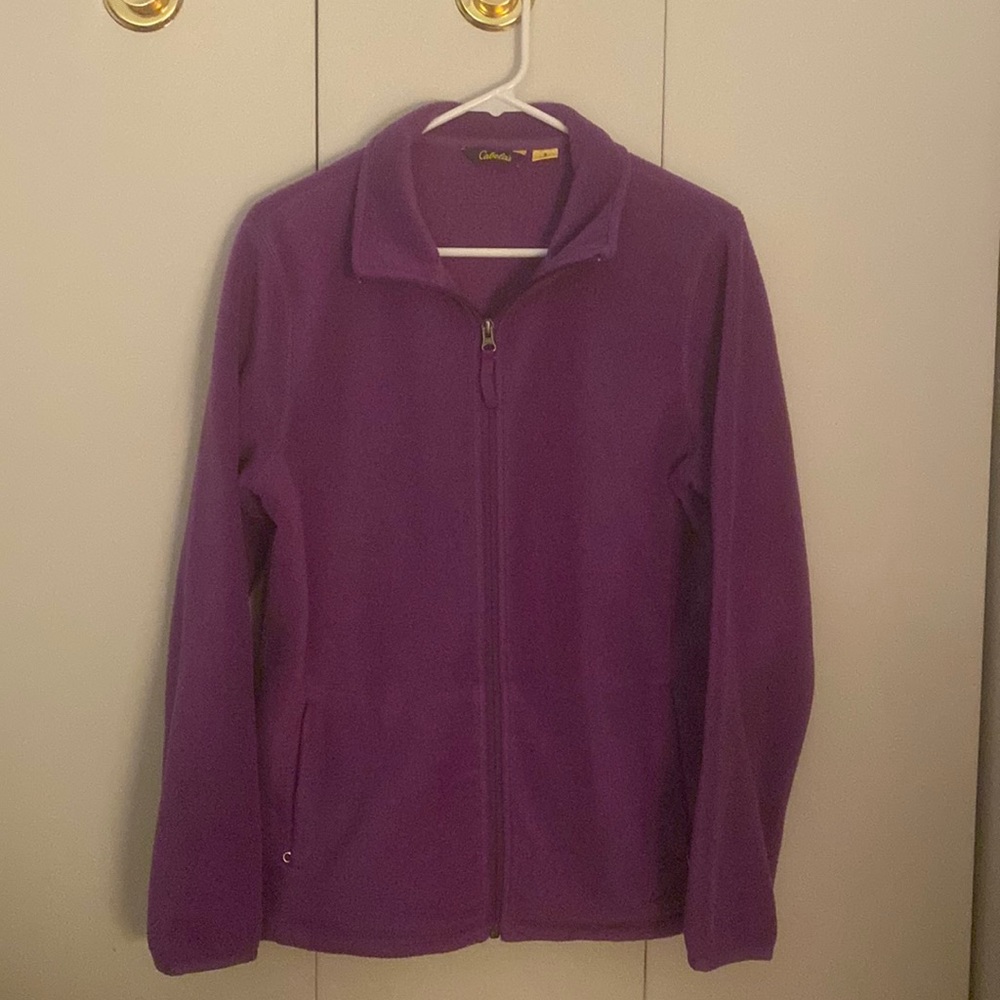 Cabela’s purple zip up jacket